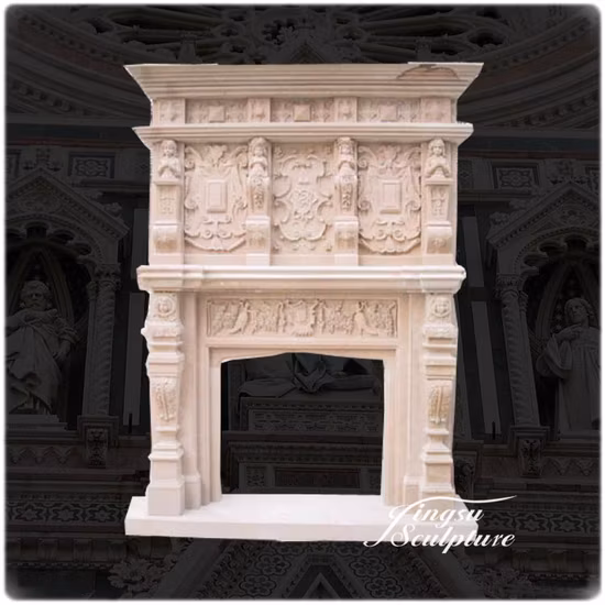 Grandi rivestimenti in marmo su misura per villa